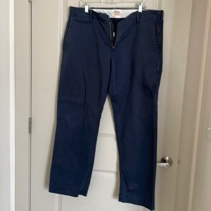 Gap vintage standard fit blue khakis 36 x 32
